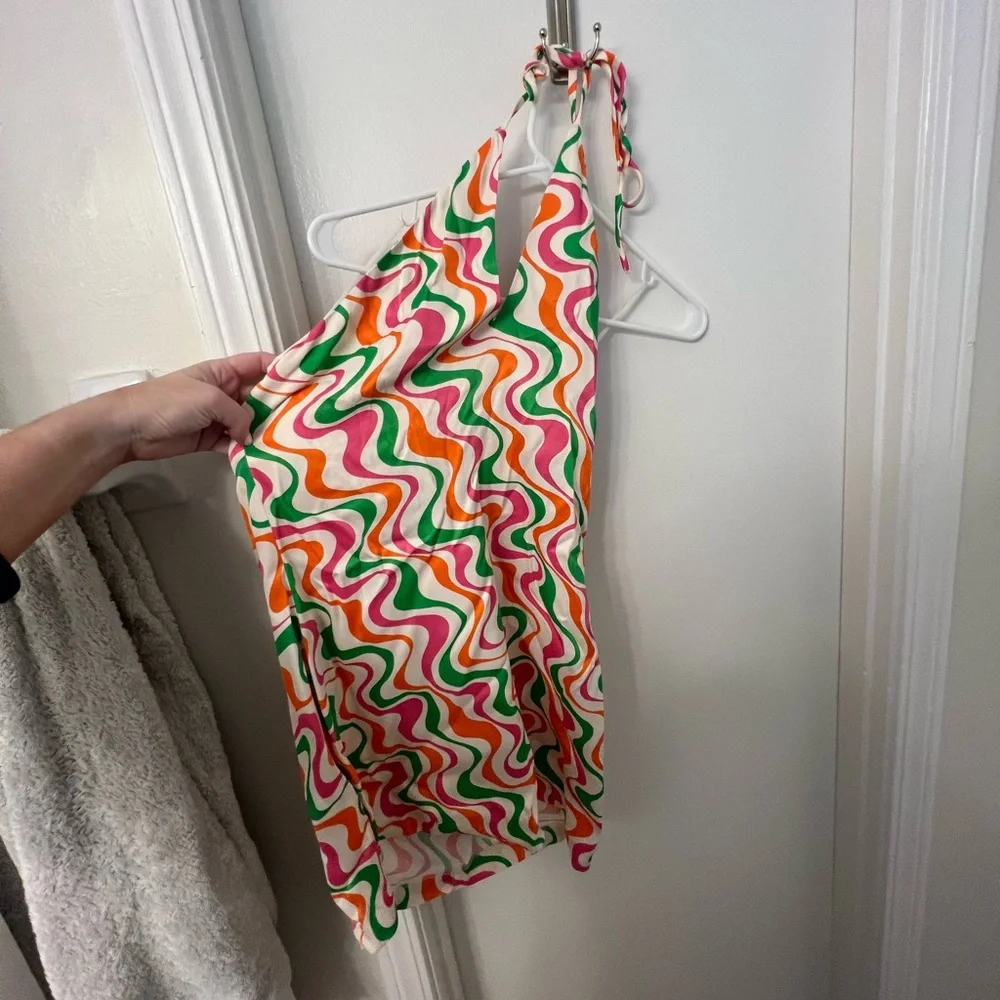 NWT Zara Halter Dress - Picture 3 of 7